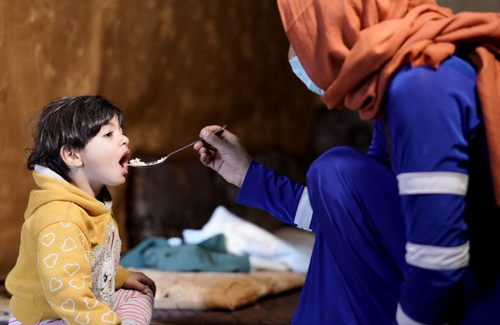Beaucoup de familles au Liban n'ont pas les moyens d'assurer l'alimentation et les soins de santé de base pour leurs enfants.